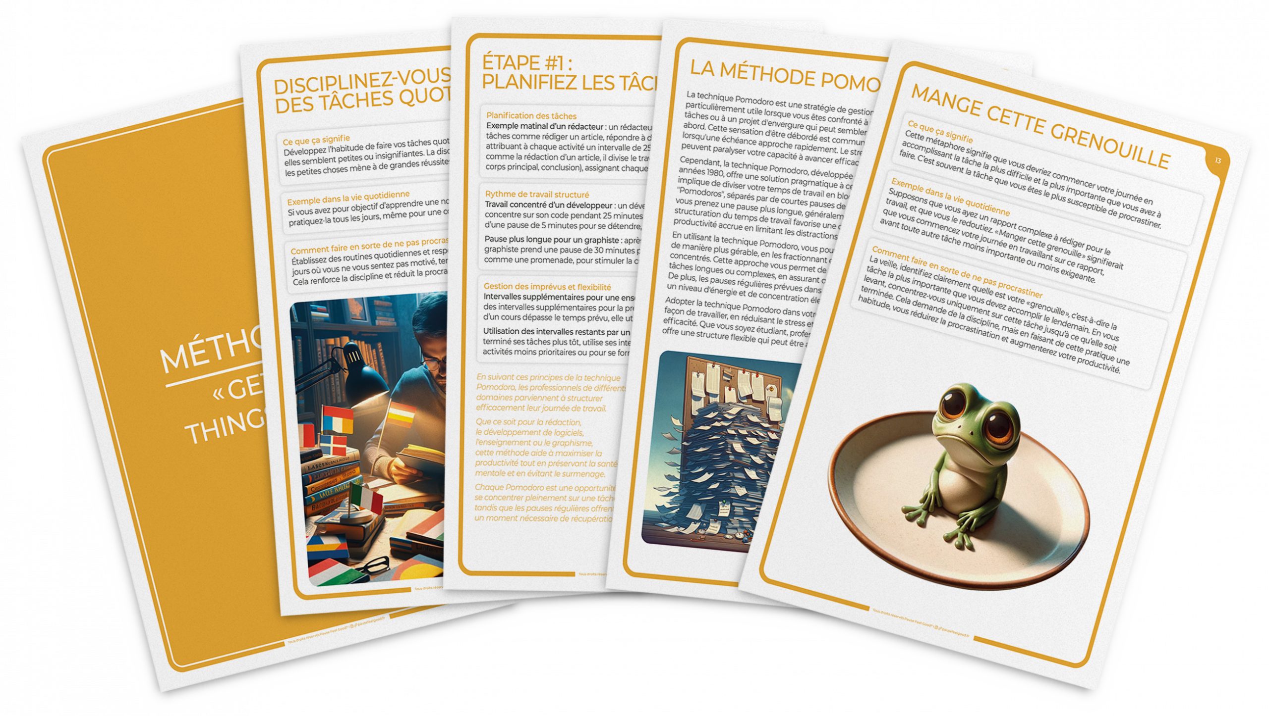 Pause Feel Good Pages Mange cette grenouille